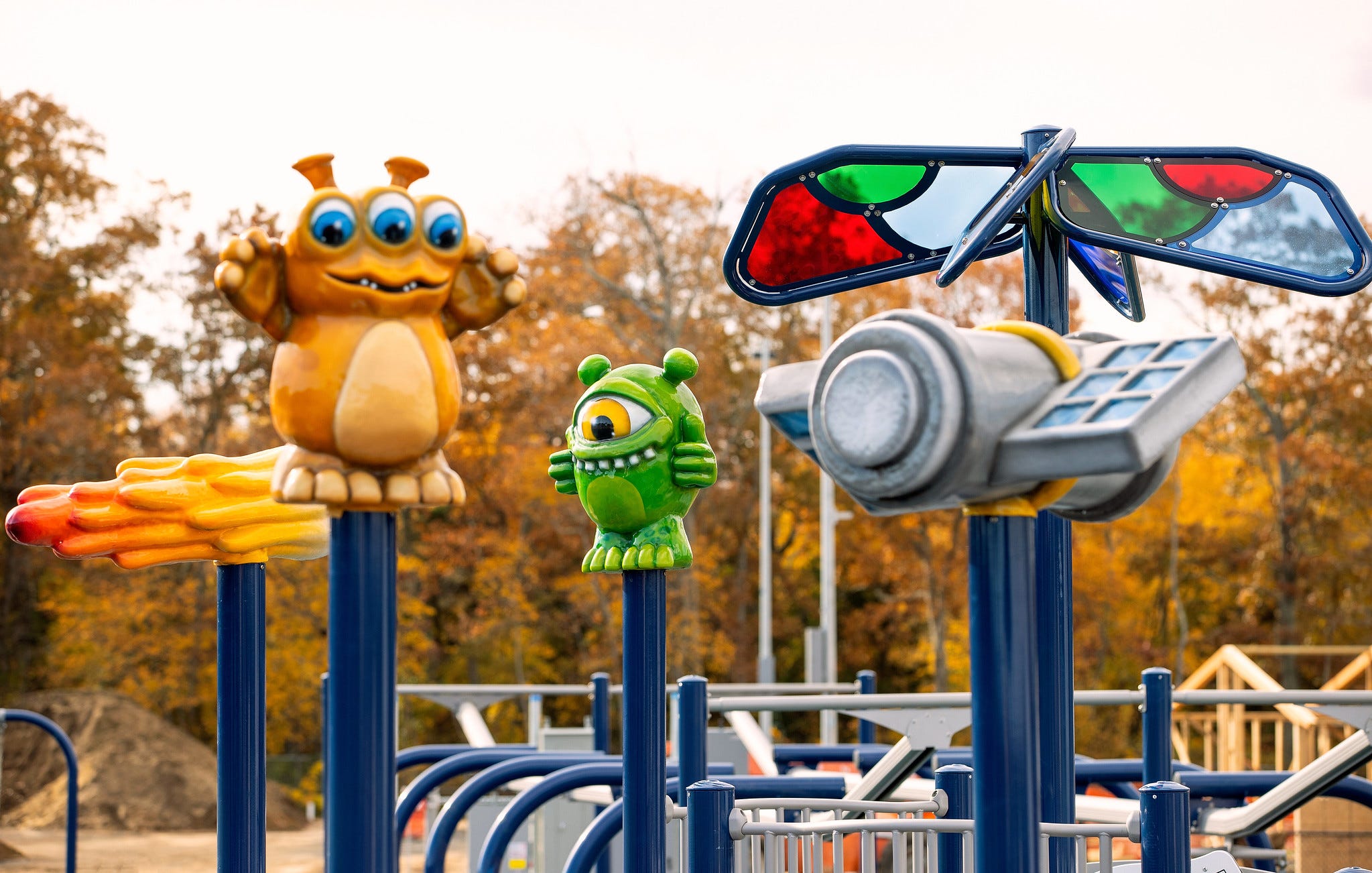 Custom playground elements on a GameTime playground