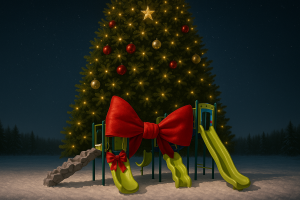 Santa Baby, Slip a GameTime Playground Under the Tree 