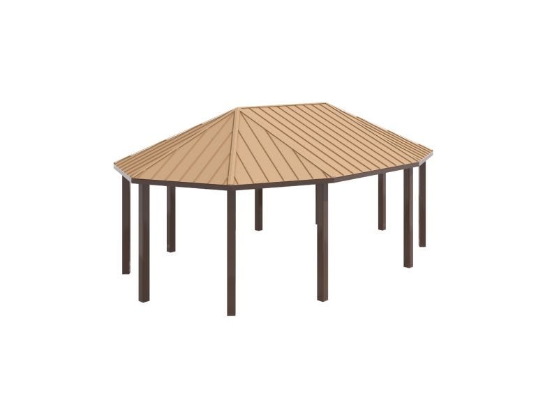 Stretched Polygon Hip Shelter