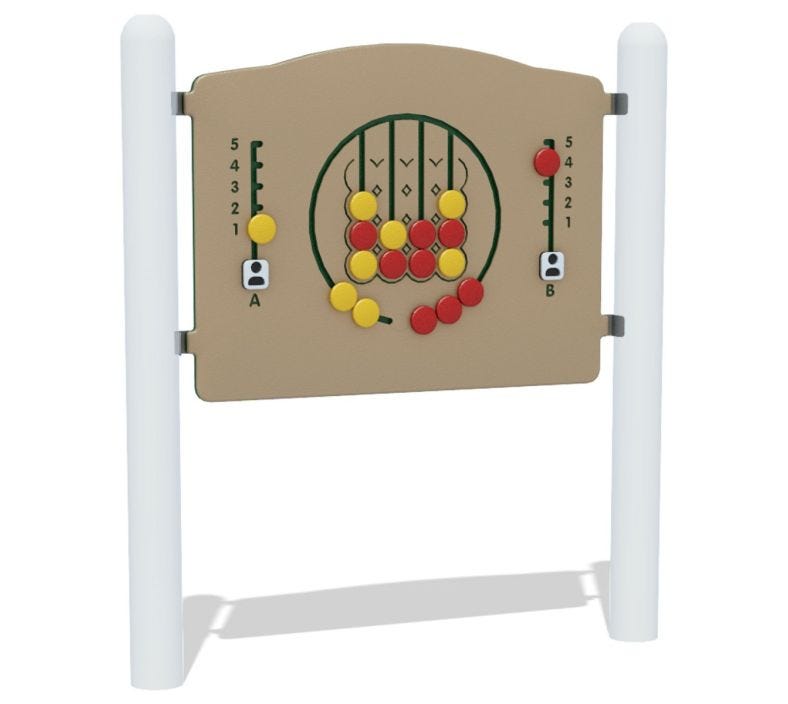 Four in a Row Game - Play Panels and Games From SchoolscapesPlayground  equipment and outdoor musical instruments