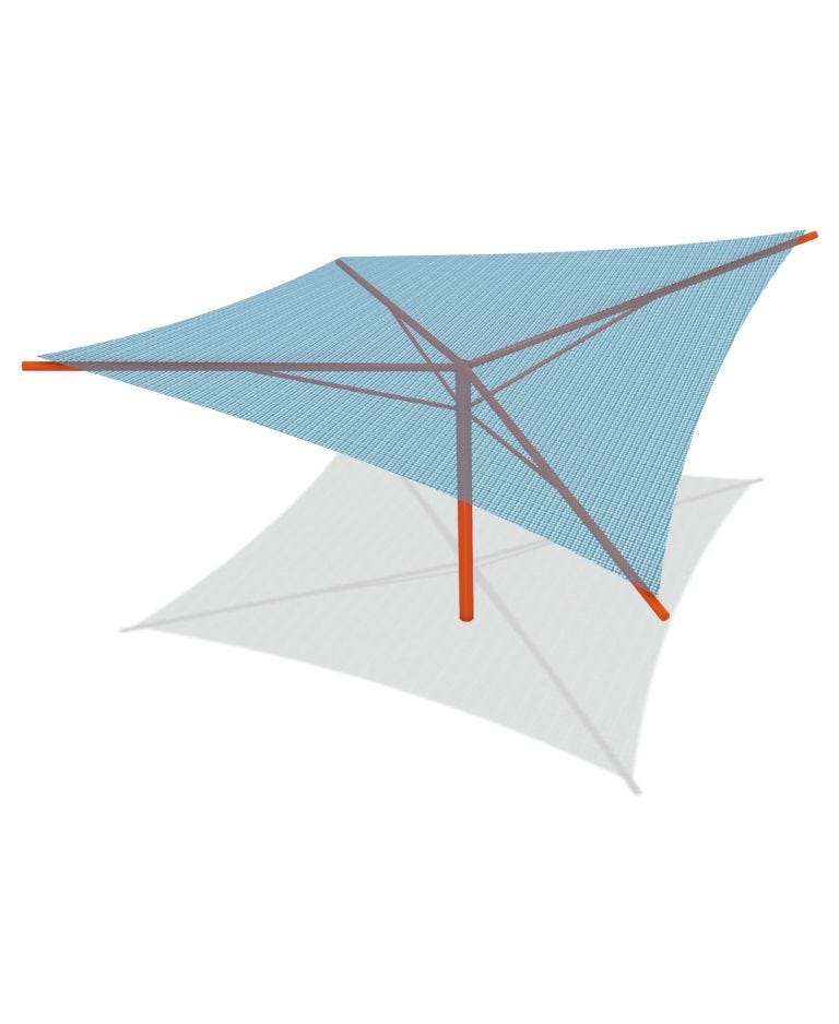 Hyperbollic Umbrella - 20' x 20' x 10'