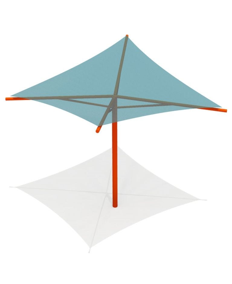 Hyperbollic Umbrella - 12' x 12' x 10'