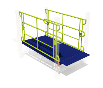 Ramp Attachment (Guardrail) - 6'
