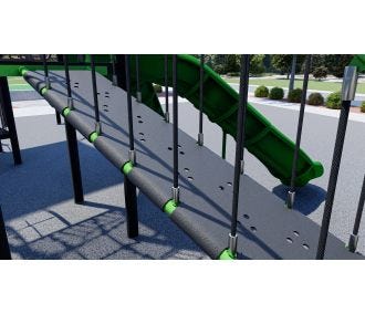 Hi-Line Climbing Link - 1-Deck, 0' Rise