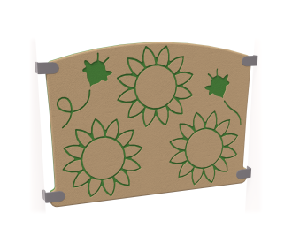 Flower Spinner Half Panel