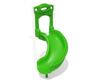 Curved Zip Slide