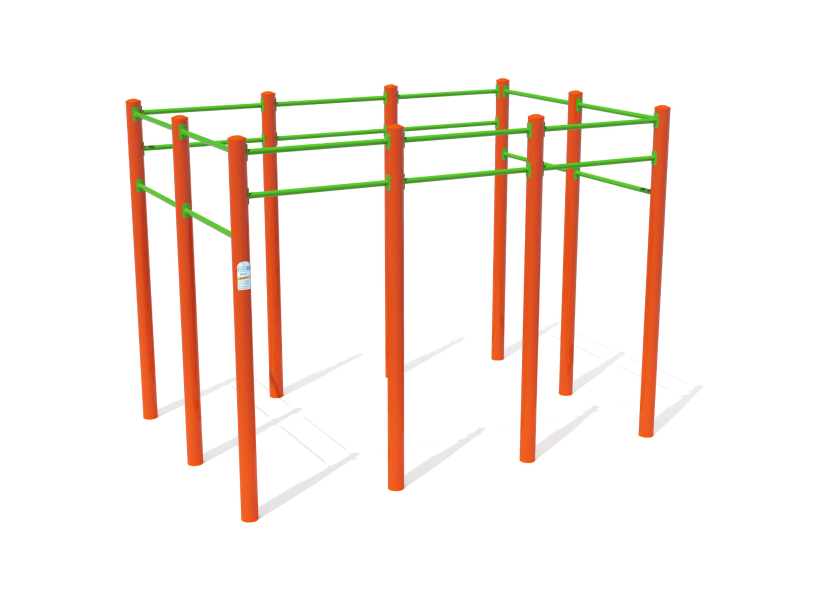 Outdoor fitness sale rack