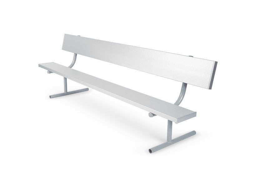Aluminum Park Bench 2138 Baseball/Softball