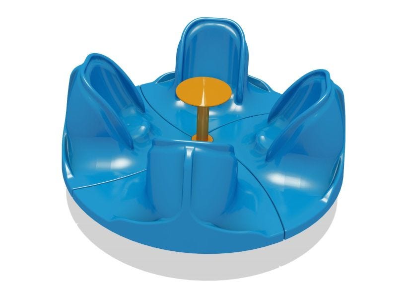 Little tikes commercial merry go round best sale