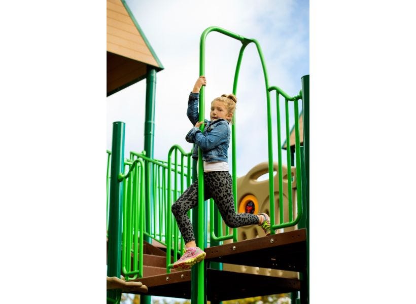 Climbing playground equipment deals
