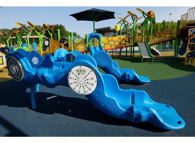 『ゲージデザイン』g Field Athlete Zone Leap-M Sensory Wave® Climber Horseshoe Arch - 3208 | Sensory Wave