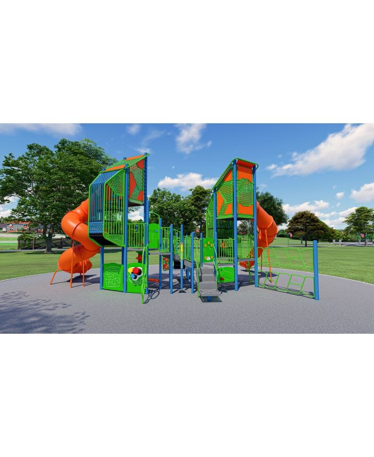 Metal Climbing Wall (Double)