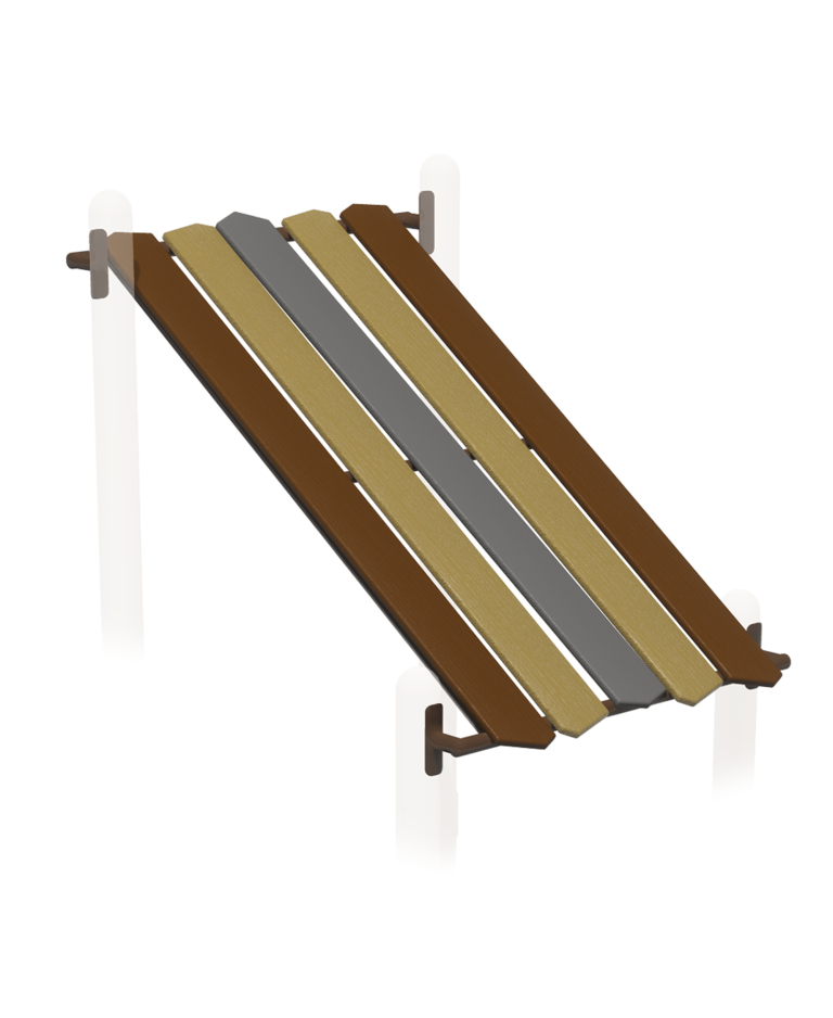 Timbers Slant Roof - Square