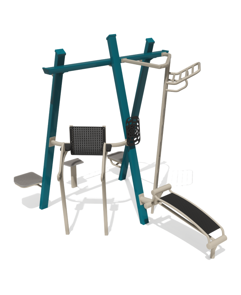 Space Saving Outdoor Fitness Equipment Products