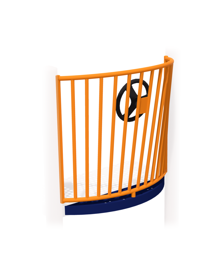 Funnel Crow's Nest w/ Molded Steering Wheel