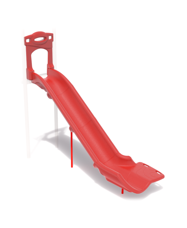 6' 6" Straight Wilderslide with Everybody Plays Slide and Go