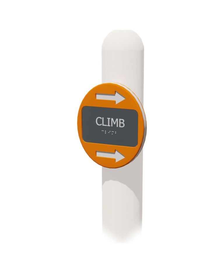 Wayfinder Sign - Climb