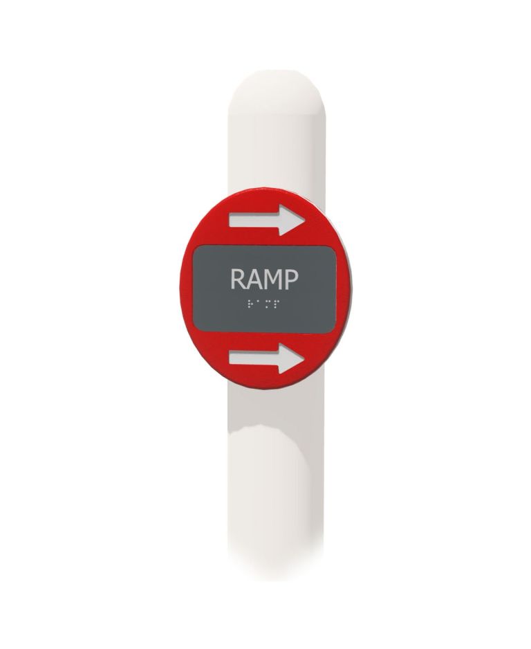 Wayfinder Sign - Ramp