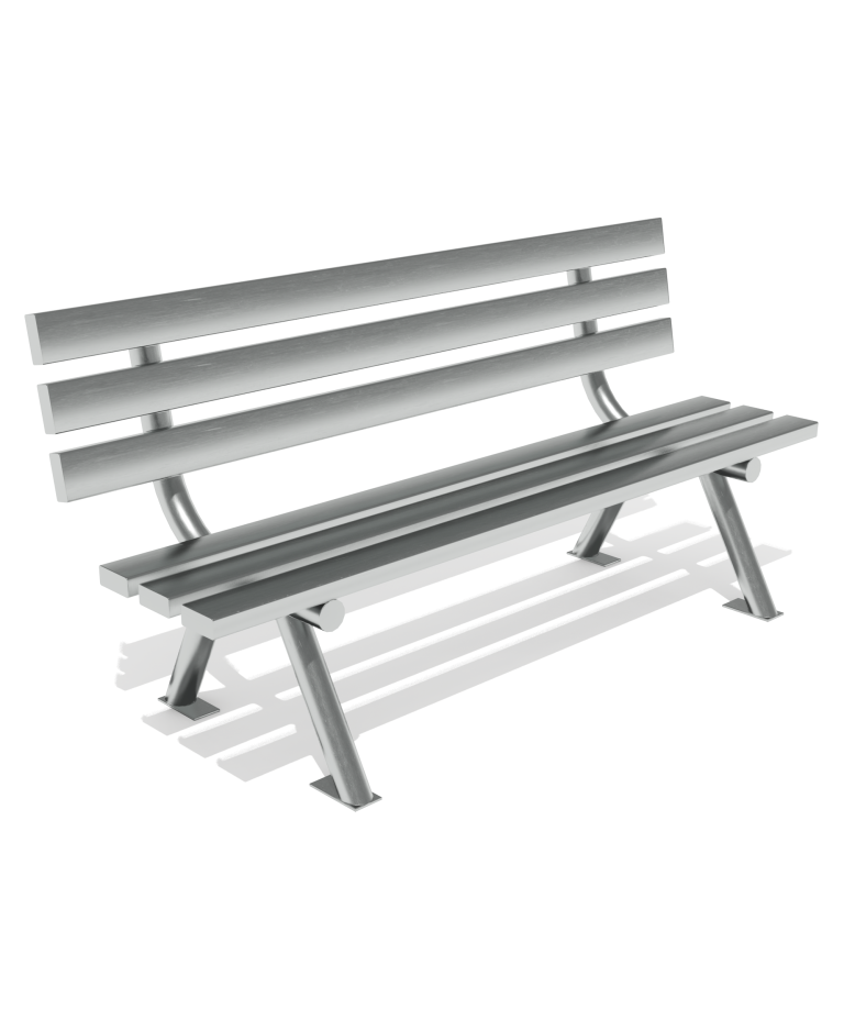 Two Leg Aluminum Bench
