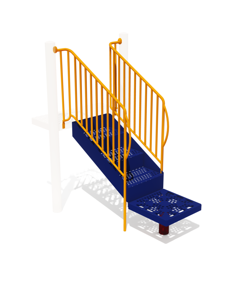 Transfer Platform with Barrier - 4"