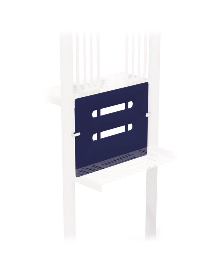 HDPE Vertical Ladder - 2'6"