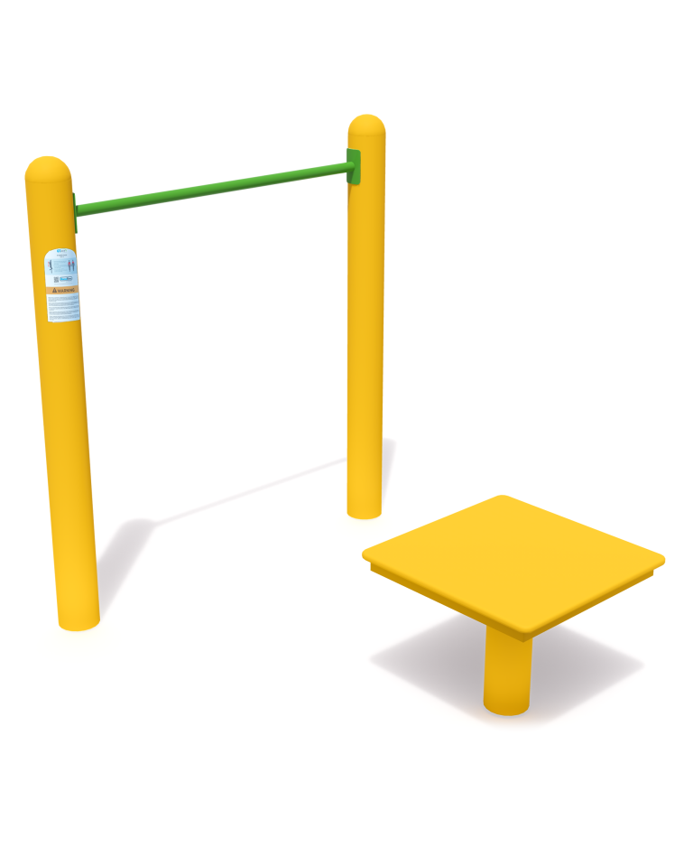 Horizontal Chin-Up Station (In-Ground)