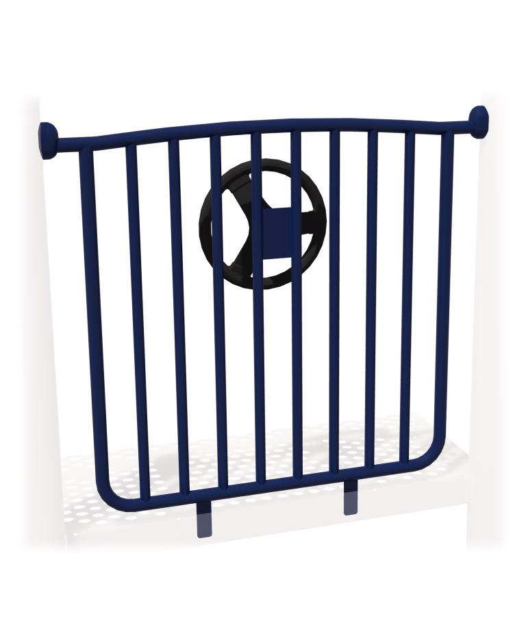 Rung Enclosure w/ Molded Steering Wheel