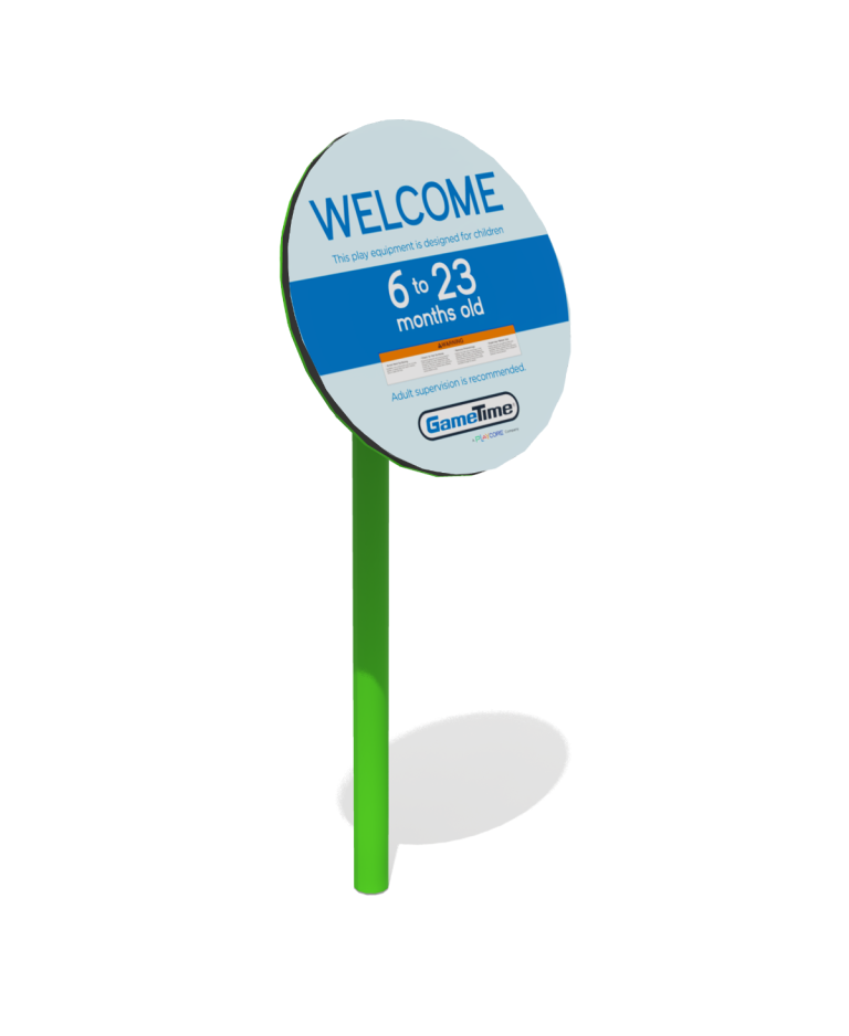 Welcome Sign (6 to 23 Months)