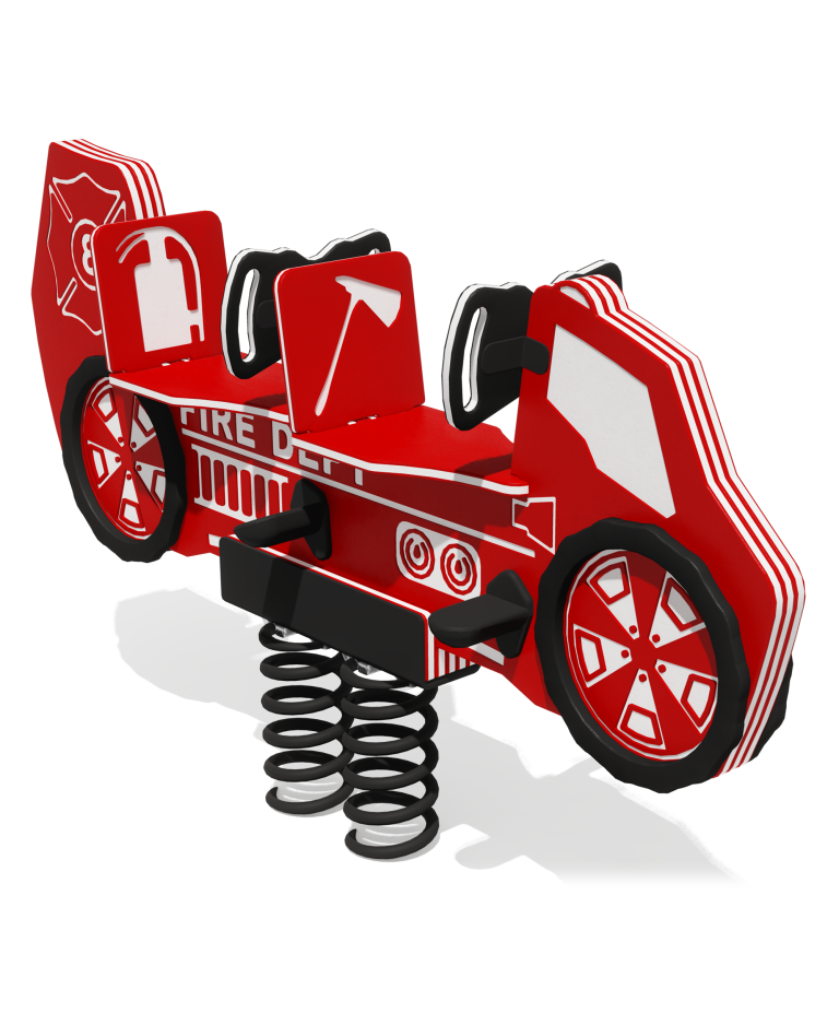 Fire Engine Spring Rider