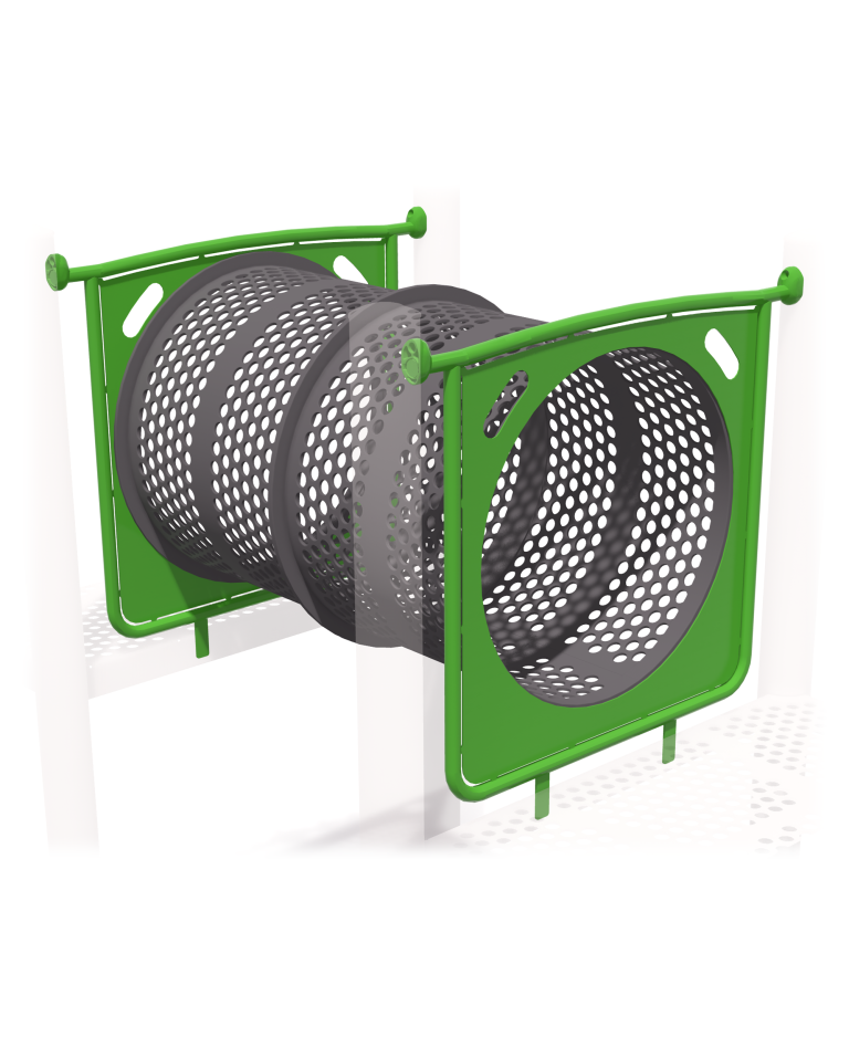 Punched Steel Crawl Tube