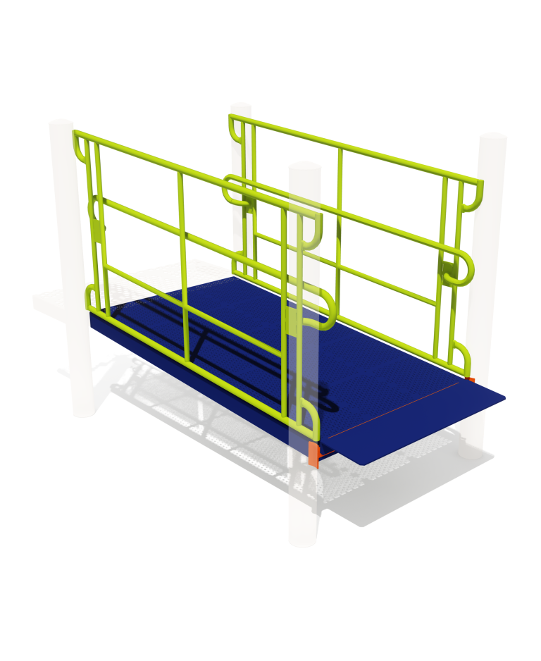 Ramp Attachment (Guardrail) - 6'