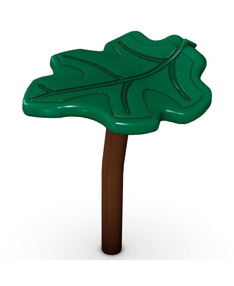 Tilted Spinning Leaf Seat