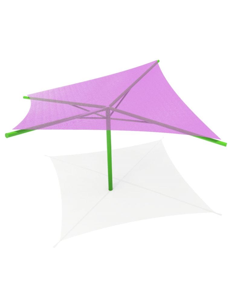 Hyperbollic Umbrella - 14' x 14' x 8'