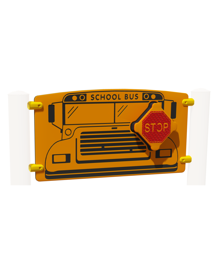 Wheels on the Bus Half Panel