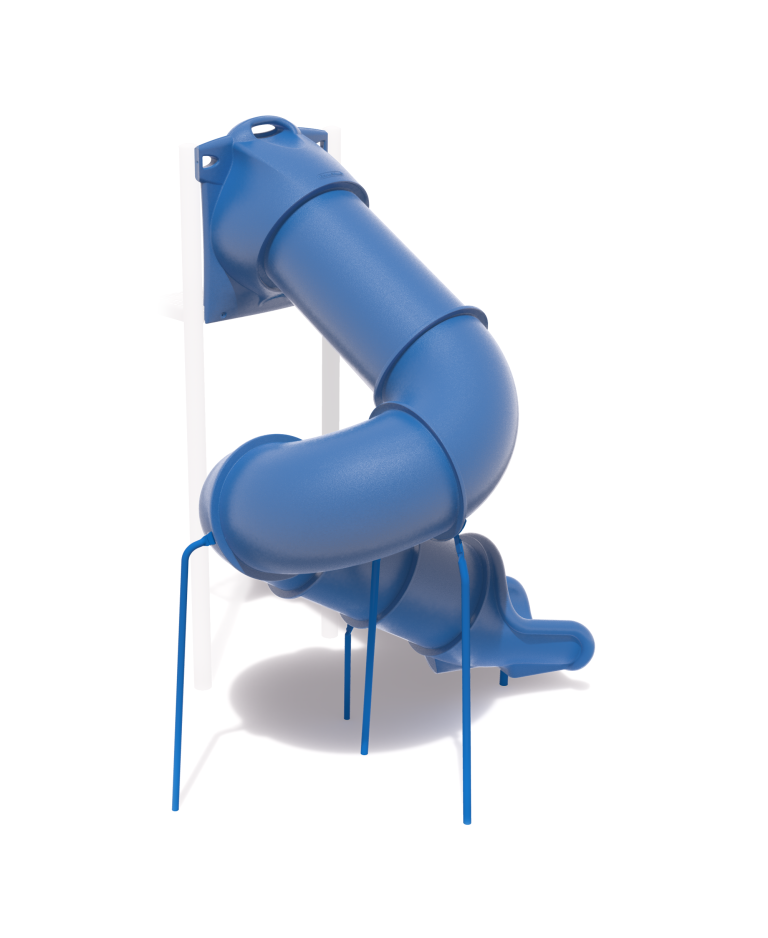 Sky-Hi Spiral Tube Slide - 9'
