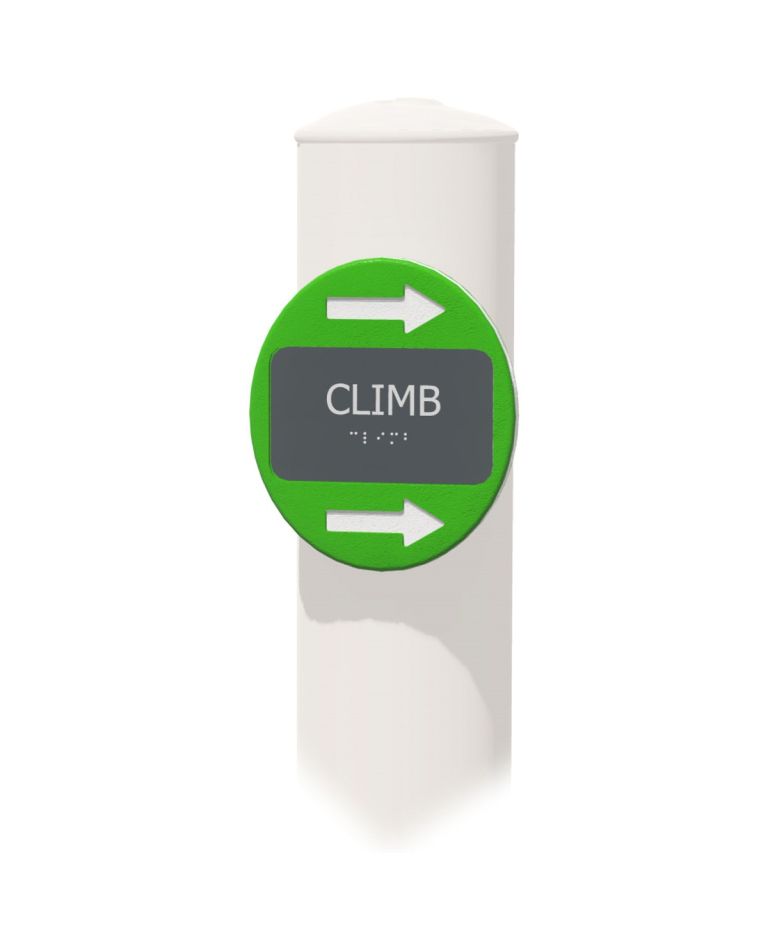 Wayfinder Sign - Climb