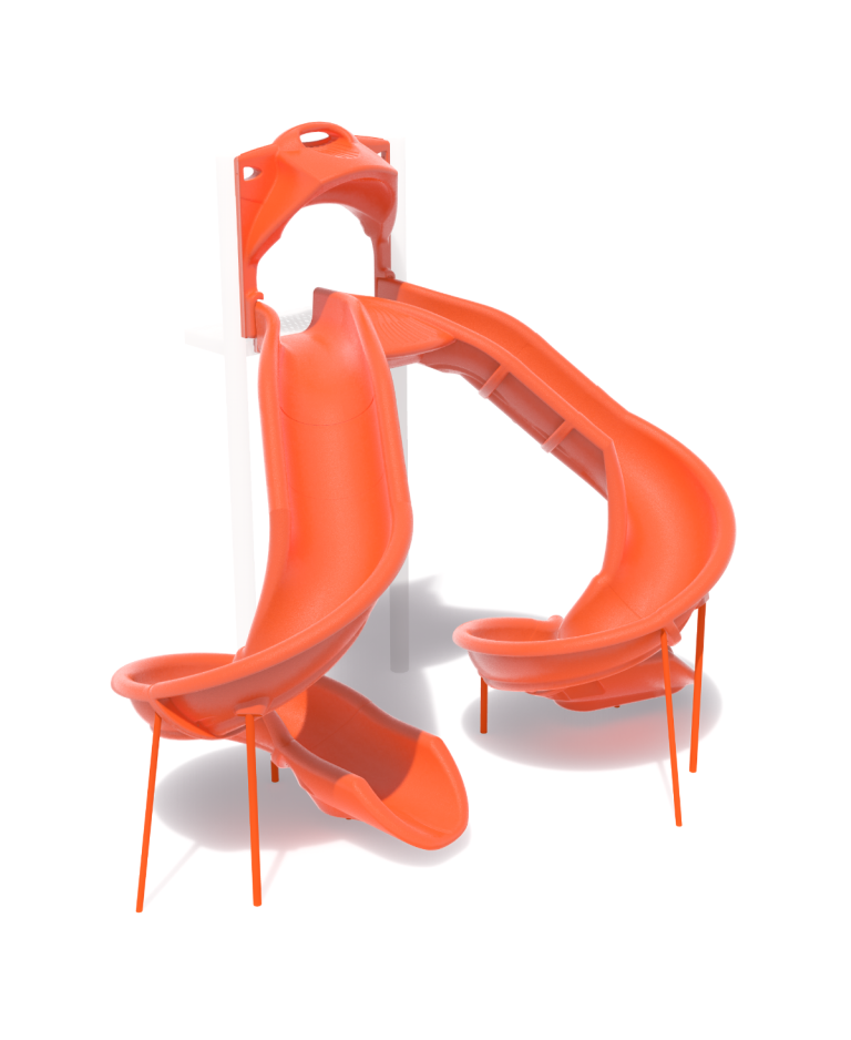 Double Twin Spiral Wilderslide II with Everybody Plays Slide and Go