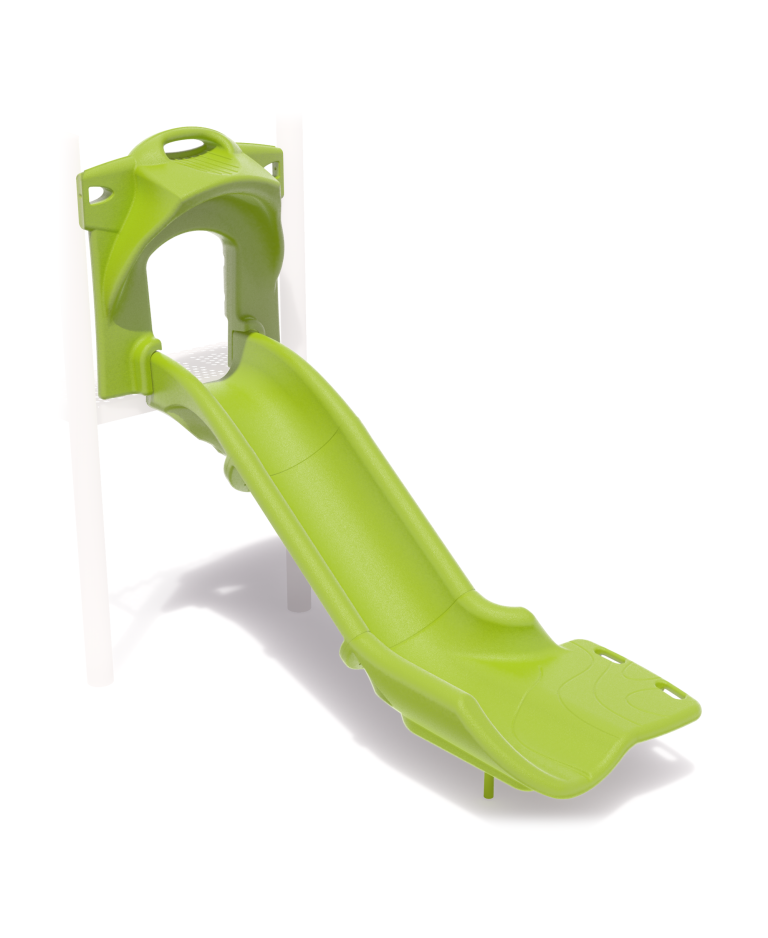 4' 6" Straight Wilderslide with Everybody Plays Slide and Go