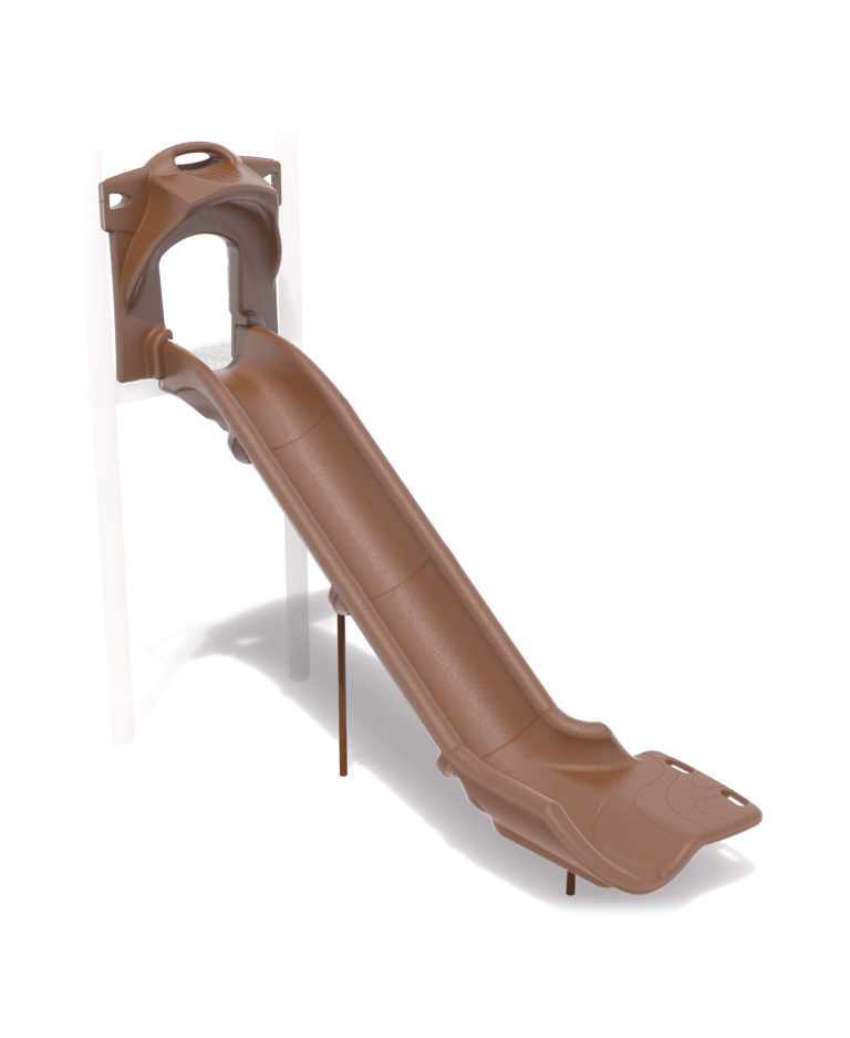6' 6" Straight Wilderslide with Everybody Plays Slide and Go