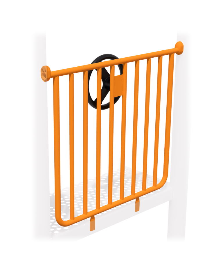 Barrier Encl. w/ Molded Wheel (Versa)