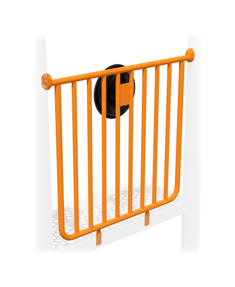 Barrier Encl. w/ Solid Wheel (Versa)