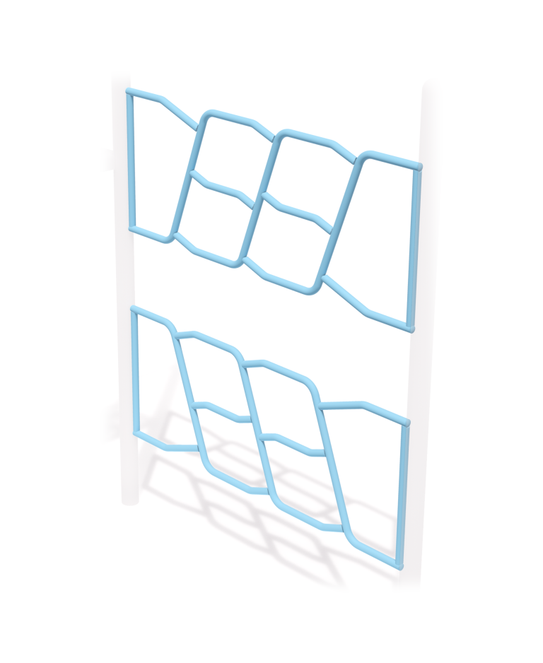 Metal Climbing Wall - Double