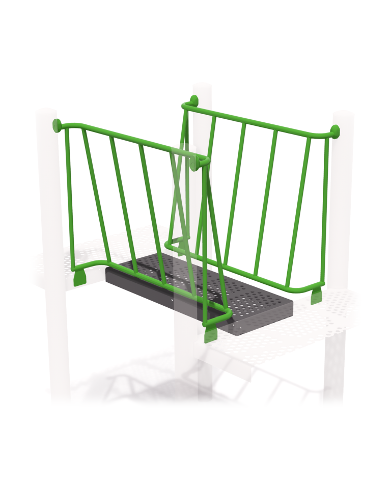 Standard Funnel Bridge w/ Guardrail - 1-Deck