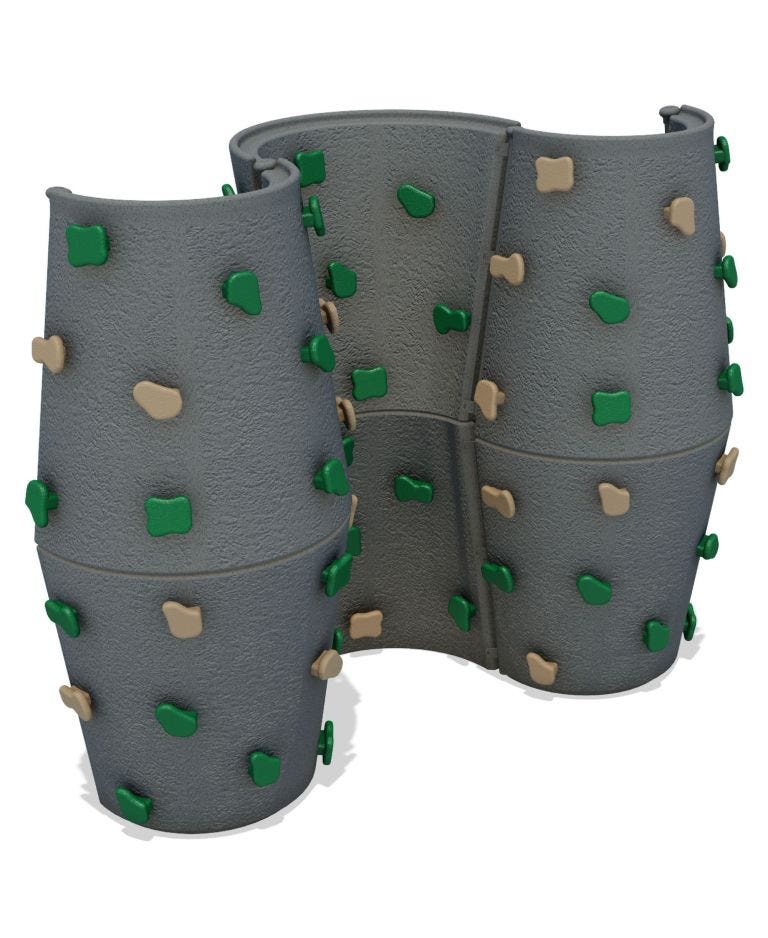 High Ribbon Wall Climber - 8'