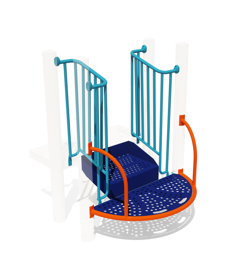 Modern Transfer Platform w/ Barrier