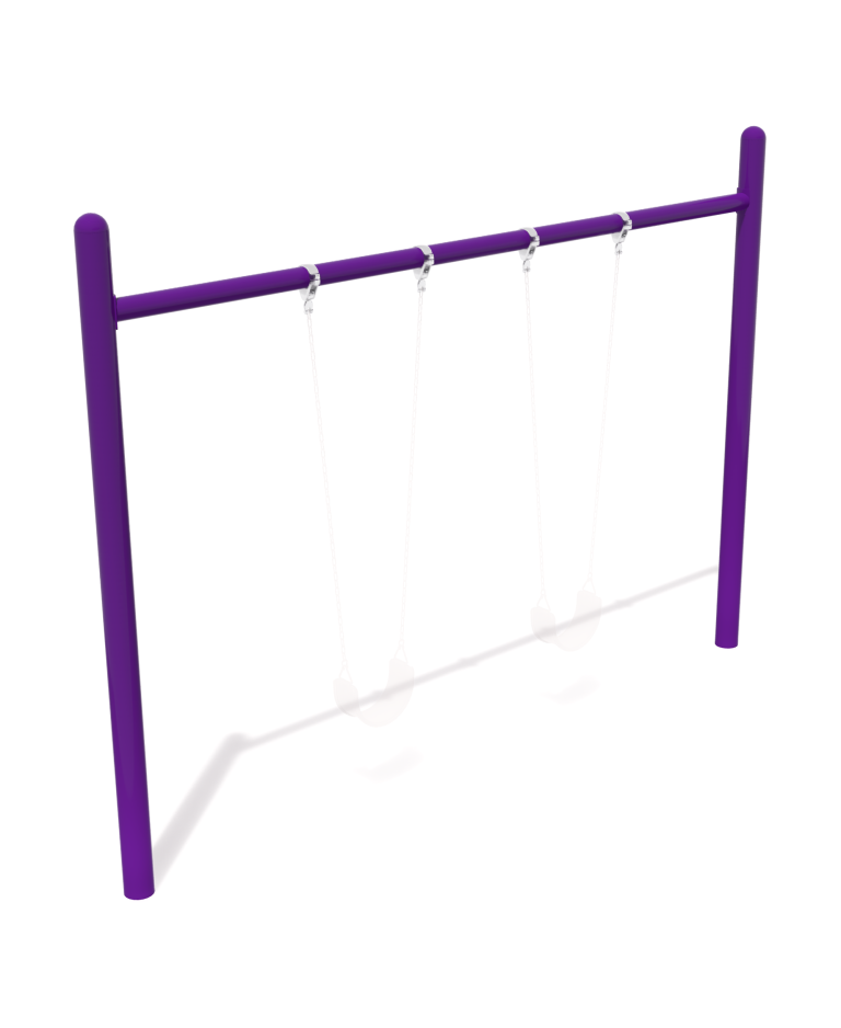 Single Post Swing Frame - Single 3.5" x 8' (5" OD support Posts)