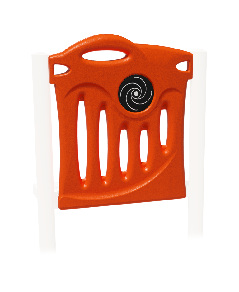 Decorative Panel w/ Molded Steering Wheel