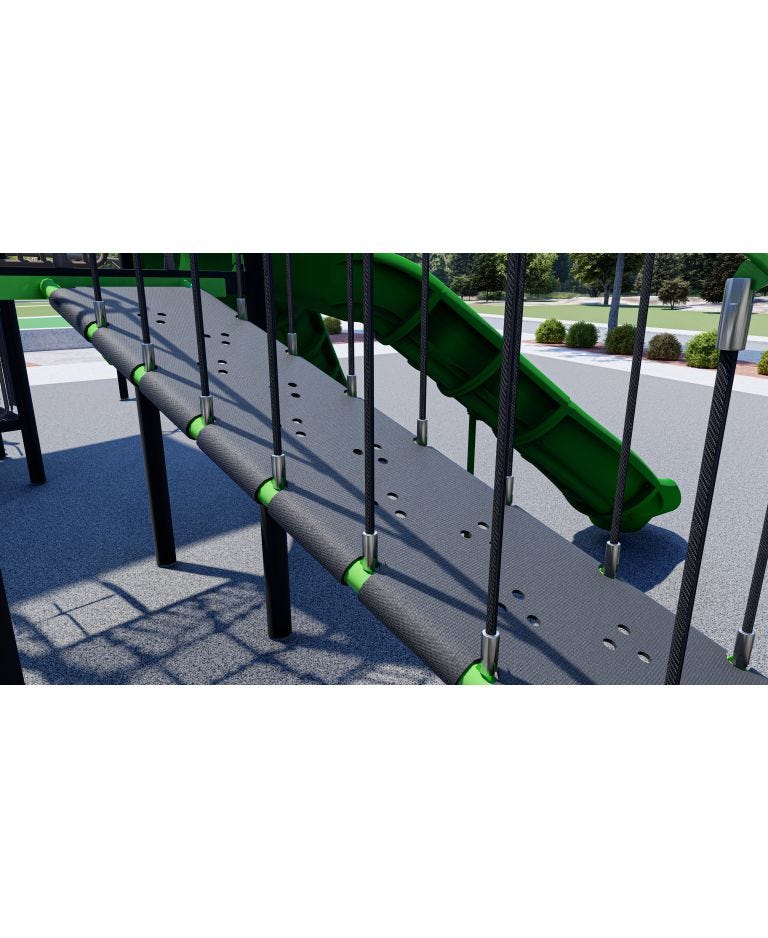 Hi-Line Climbing Link - 1-Deck, 0' Rise
