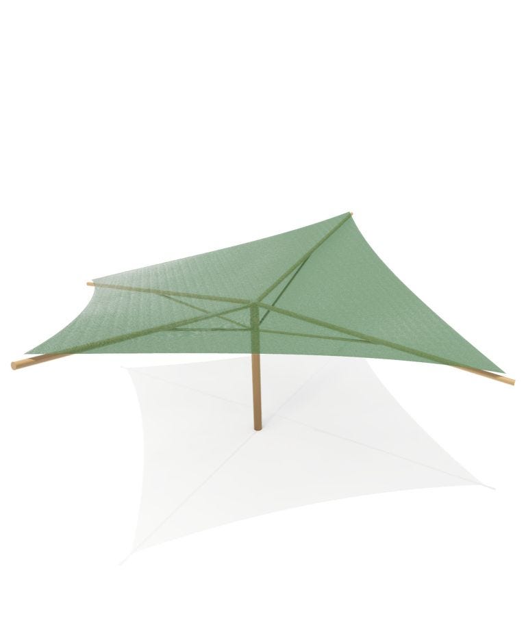 Hyperbollic Umbrella - 20' x 20' x 8'