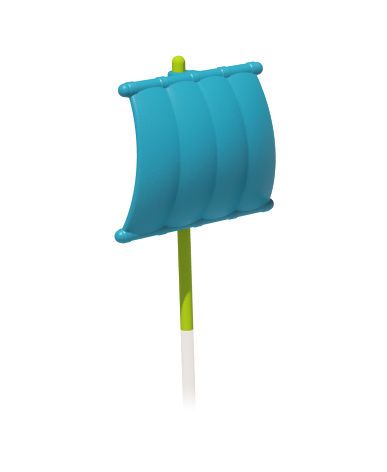 Schooner Sail Post Topper